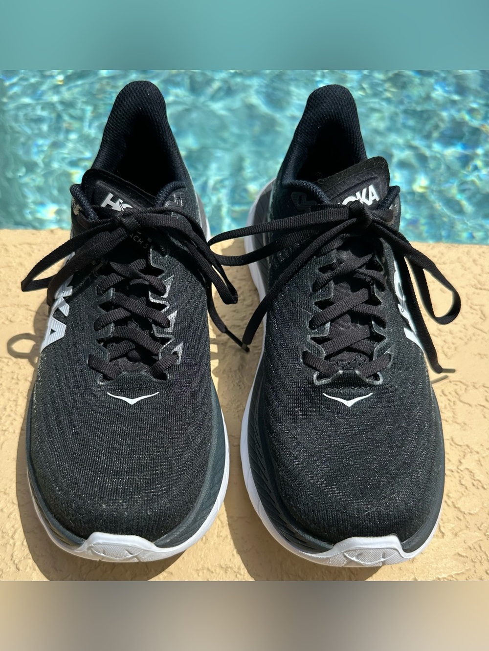 Hoka One One Mach 5 Profly + Black Running Shoes Women’s Size 8.5 in VGC